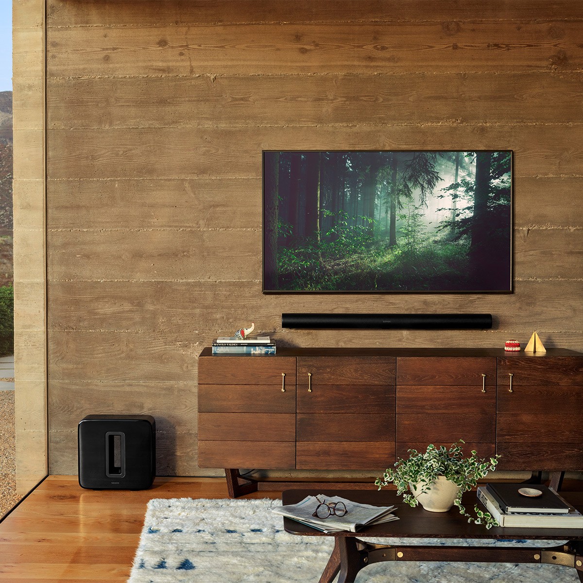 Sonos Arc Ultra Soundbar, Sub 4 Subwoofer, & Pair of Era 300 Wireless Speakers