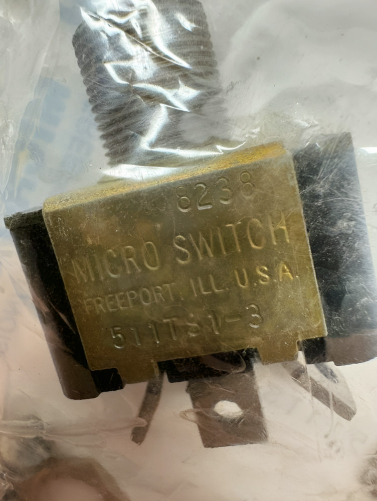 Micro Switch 511TS1-3 Toggle Switch **Free Shipping**