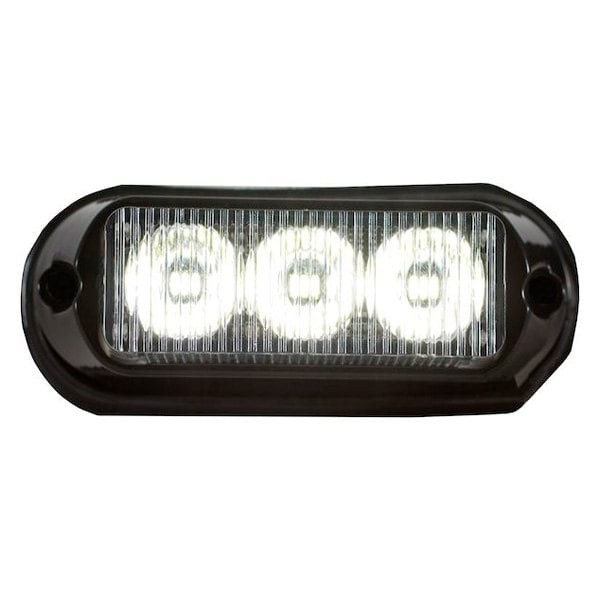 Buyers 4" Bolt-On Mount Mini White LED Strobe Light