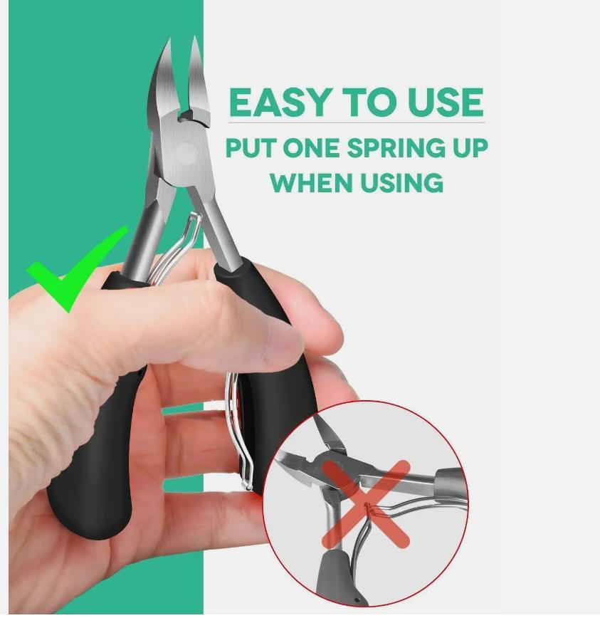 Toenail Clippers Seniors Nail Clippers For Thick Ingrown Nails Toe Heavy Duty