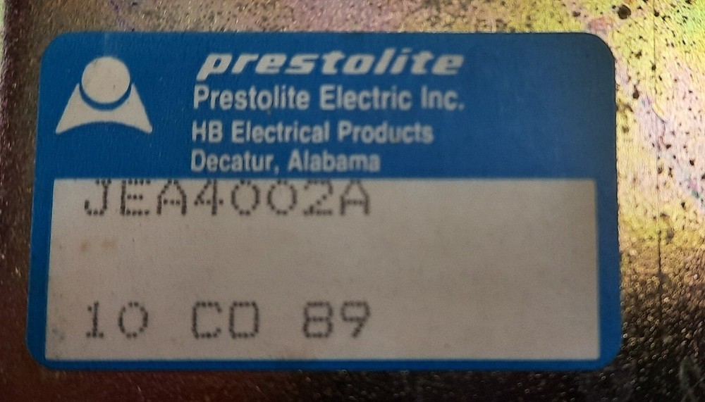 Prestolite Electric JEA4002A