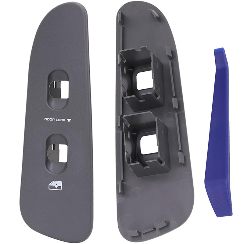 Window Control Switch Passenger Panel for 2002 - 2009 Dodge Ram 1500-3500 + Gray