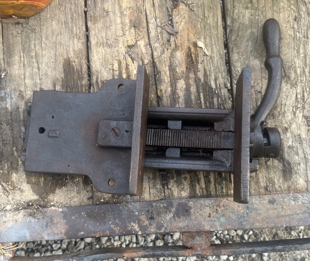 Vintage Sheldon Quick Release Vice Under Counter Works As It Should~Read All