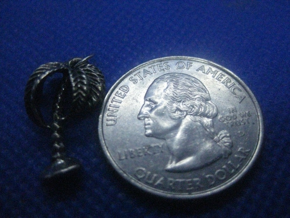 Sterling Silver Palm Tree Charm