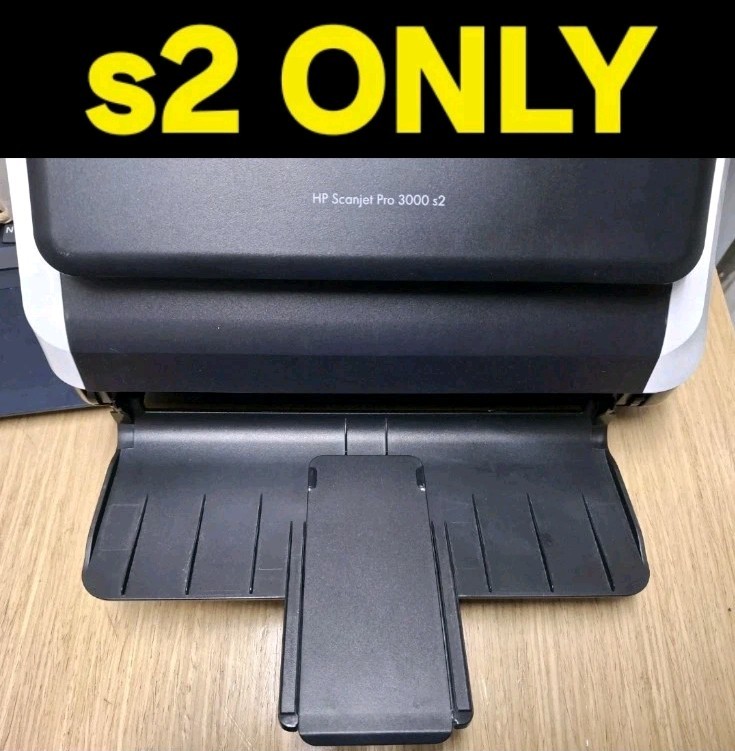 Document Output Tray With Extention ONLY For HP ScanJet Pro 3000 S2 Scanner