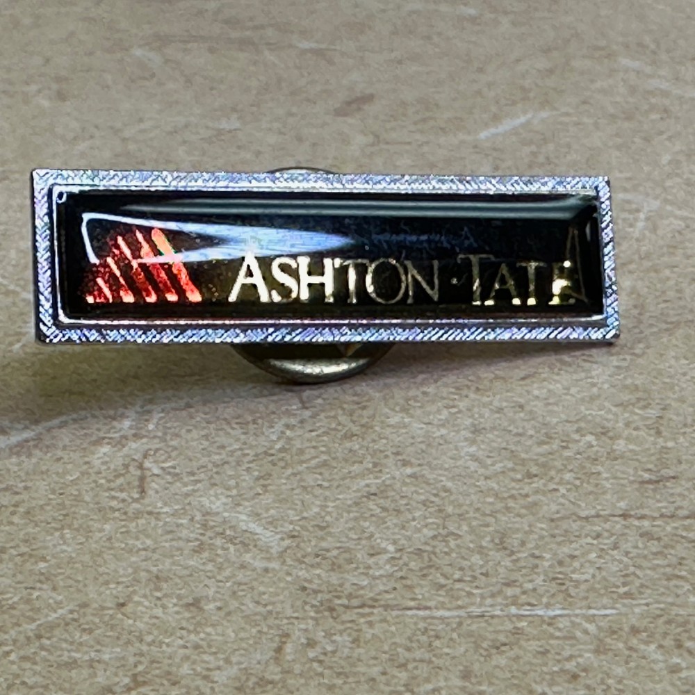 PIN __ Extremely Rare ASHTON-TATE software PIN_ Computer Era