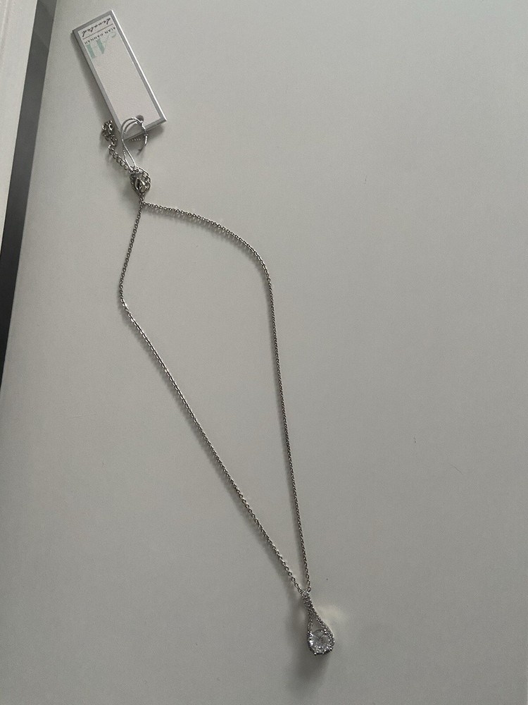 Alan Hannah Devoted Pendant With Faux Diamond