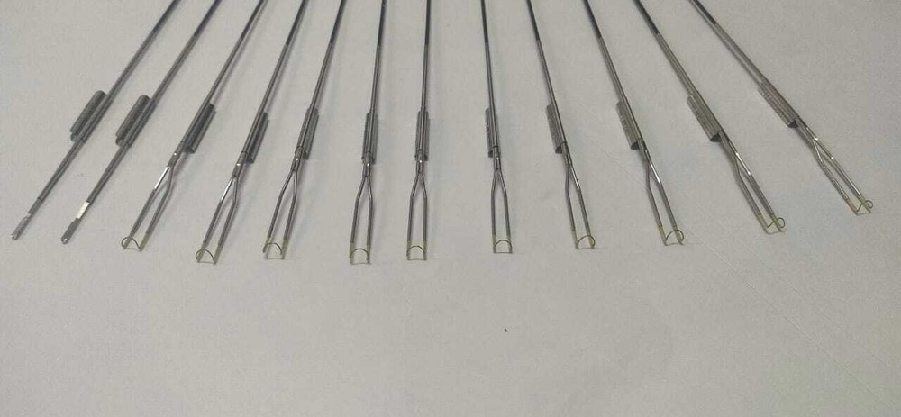 4A STORZ TYPE CUTTING LOOP SINGLE STEM PACK OF 10 +2 Cold Knife