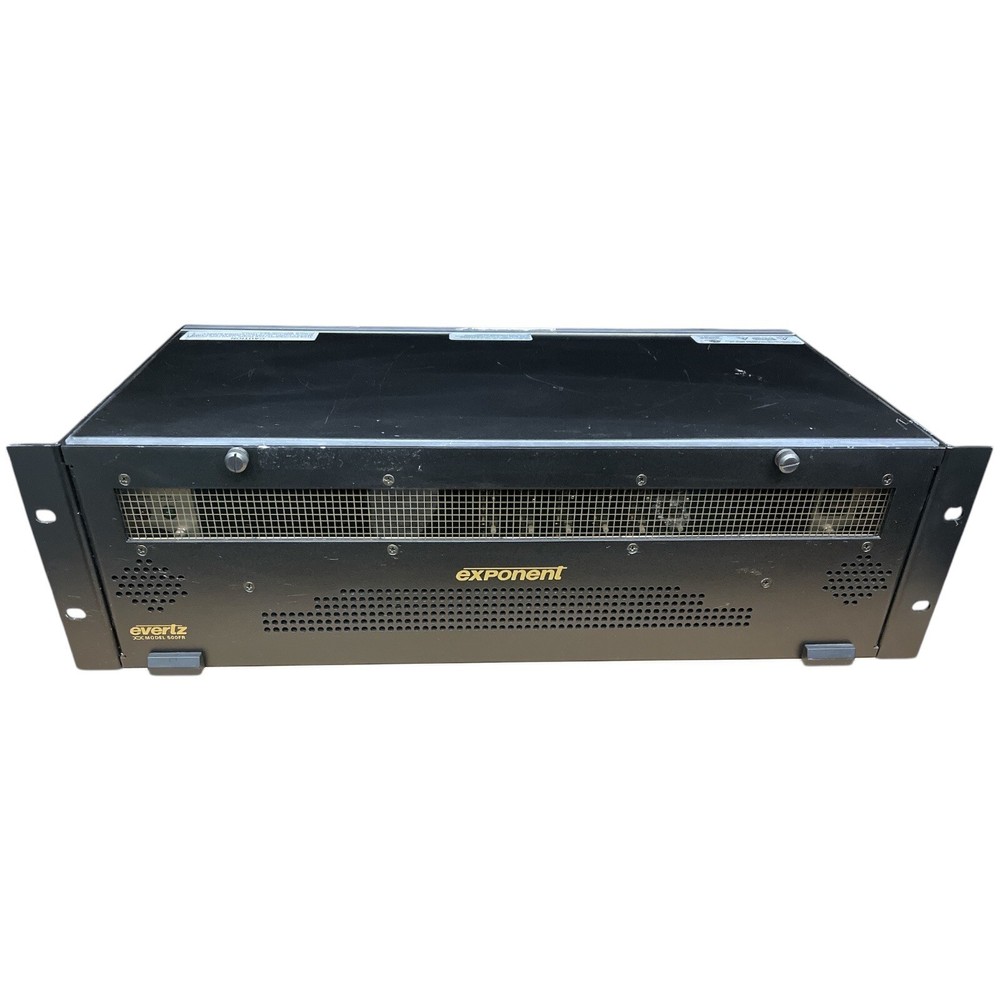 Evertz 500FR Compact Distribution Frame 7x 500DCDA-HD Cards