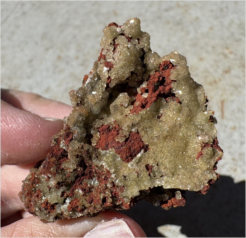 ADAMITE Crystal Specimen - Clear Communication, Focus