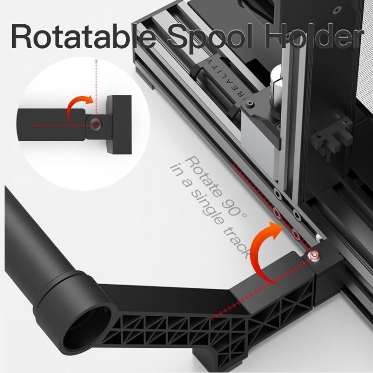 Creality 3D Material Rack Assembly Filament Spool 3D Printer Spool Holder Kit