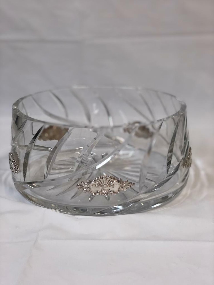 925 Sterling Silver Glass Bowl