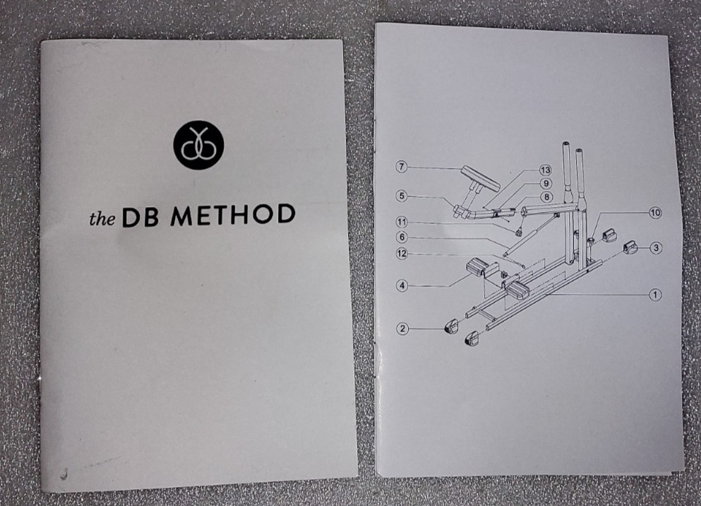 The DB Method Squat Machine Home Gym Workout Exercise Equipment Excellent Shape