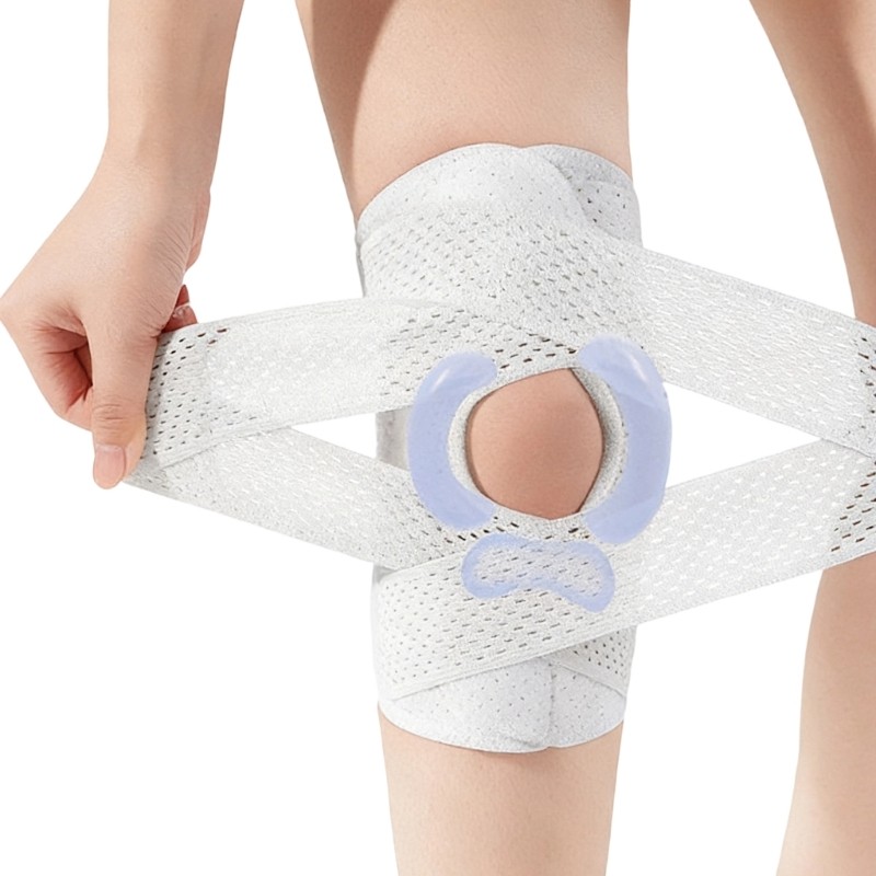 Comfortable Knee Sleeve Kneepad Brace For Athletes With Enhances Flexibility