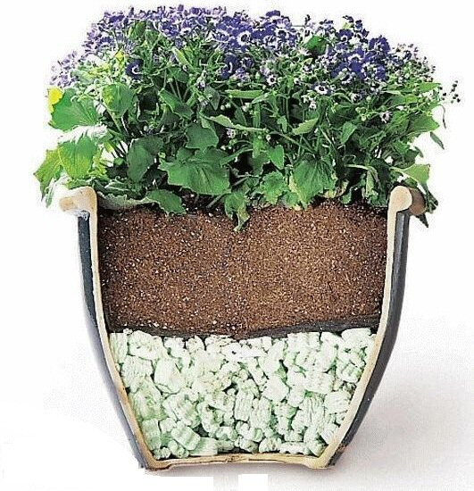 Bubblefast! FunPak EcoFoam Sustainable Potting Peanuts, 3.5. ft.