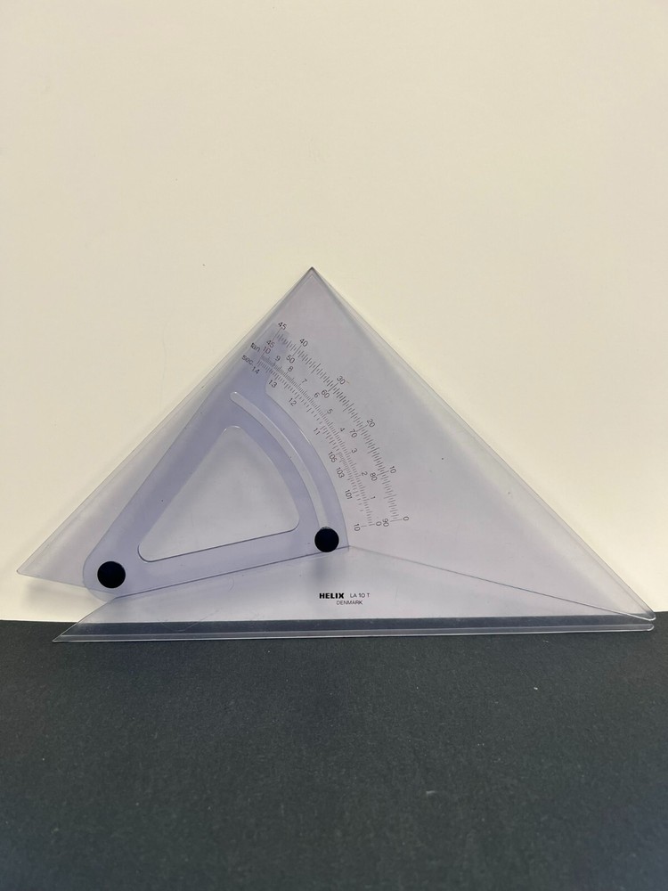 Helix LA 10 T Triangular Ruler