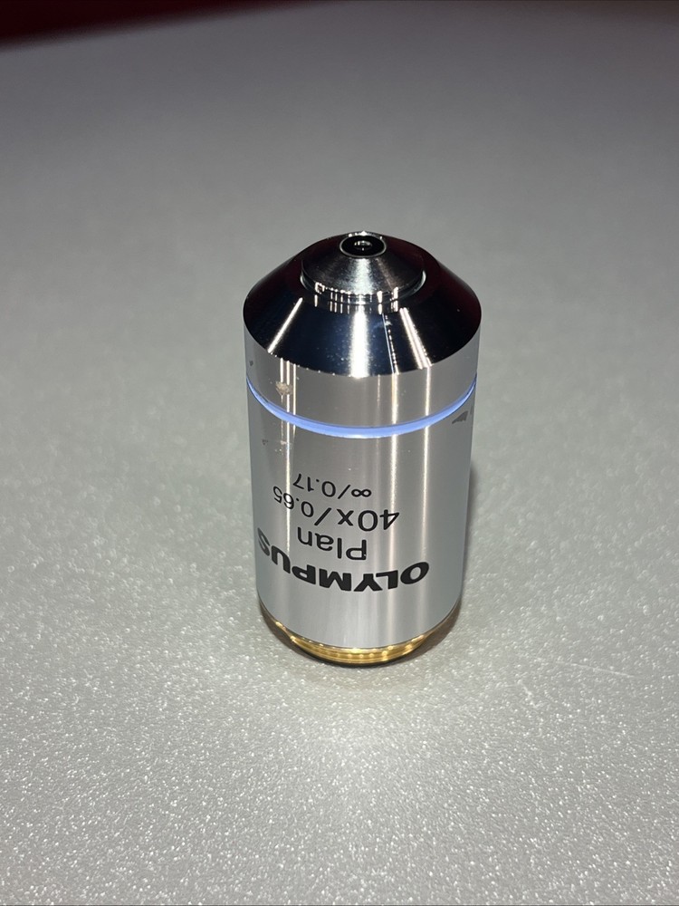 Olympus Plan 40x Objective 40/0.65  ∞/0.17 Japan Microscope Lens Infinity