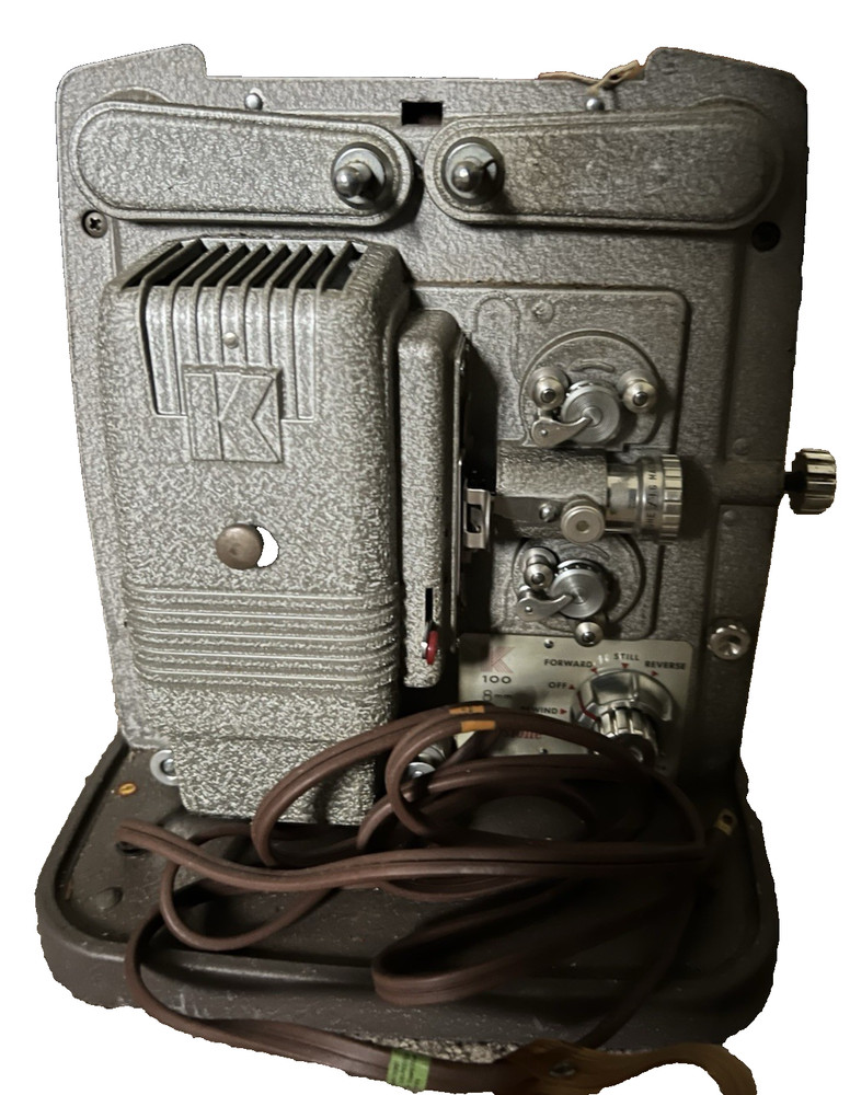 Vintage Keystone K100 8mm Automatic Movie Projector Untested