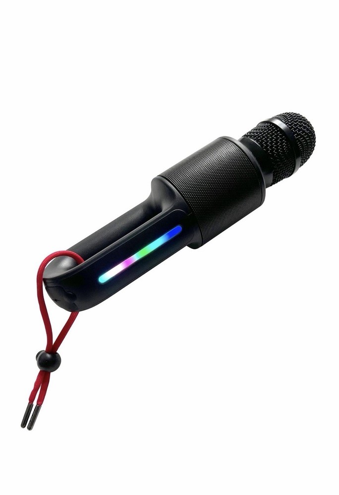 Singing Machine Move Mic Wireless Handheld Bluetooth Karaoke Microphone w/Speake