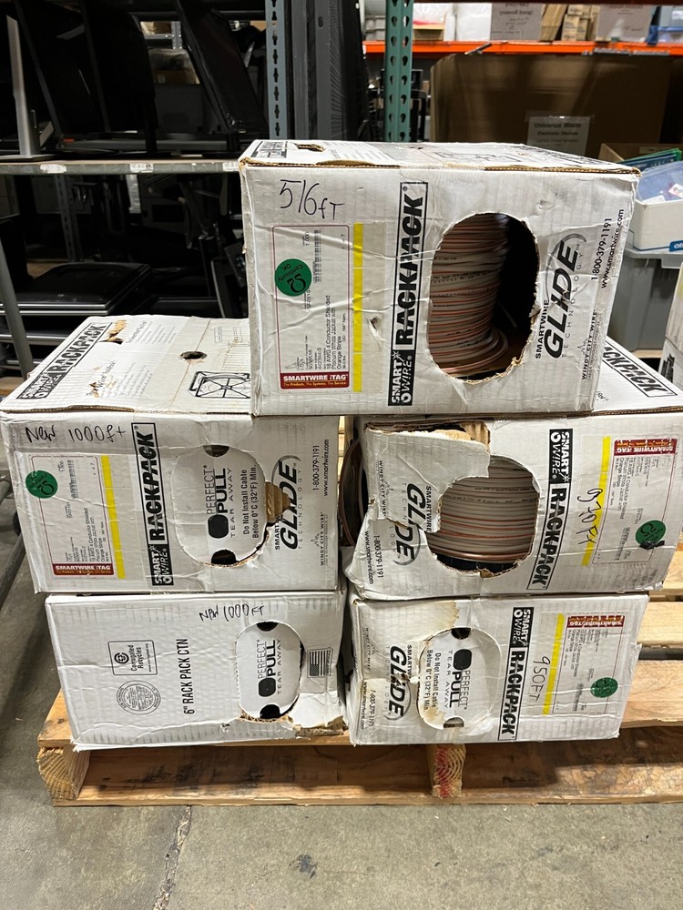 SmartWire iTAG 18 AWG 4 Conductor Stranded Shielded Plenum Cable Rackpack 442344