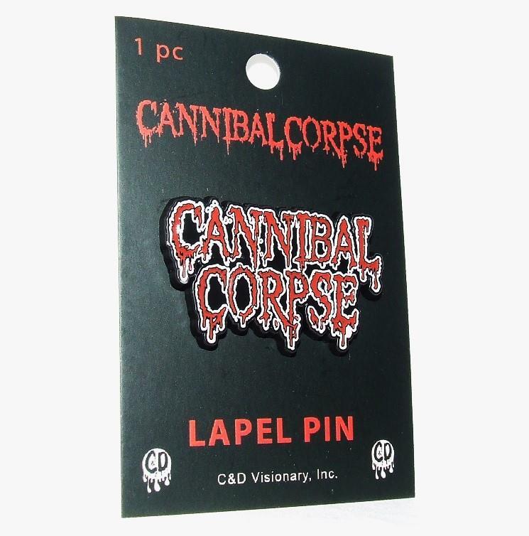 Cannibal Corpse Logo Lapel Pin Heavy Metal