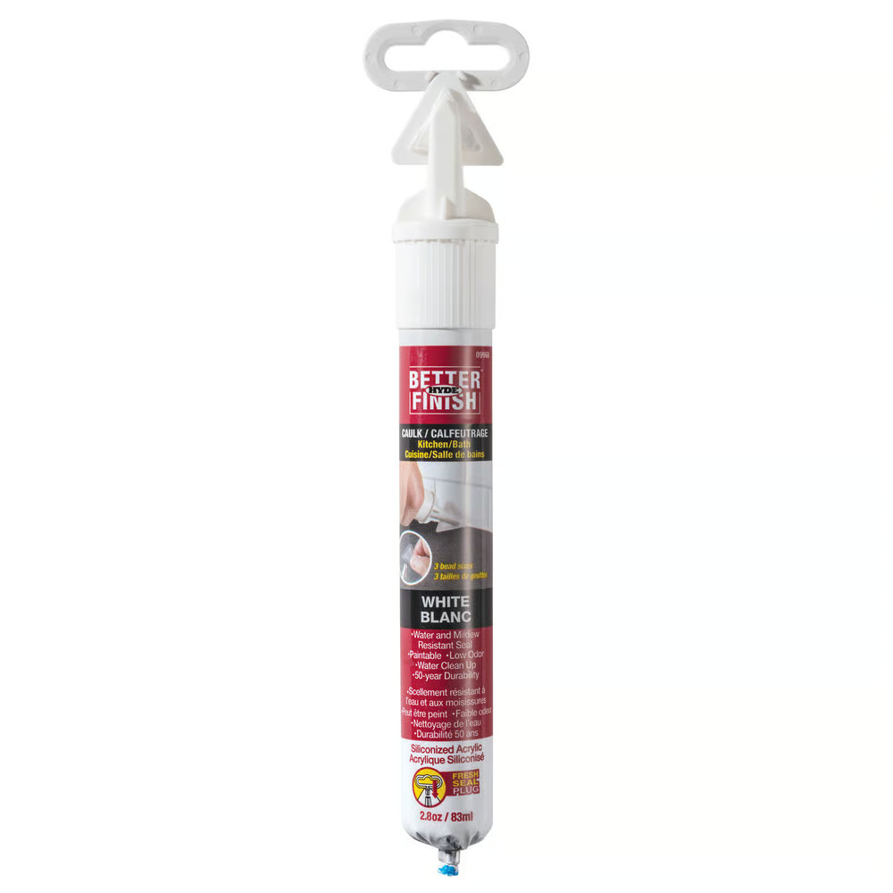 HYDE K&B Caulk - White - 2.8 oz