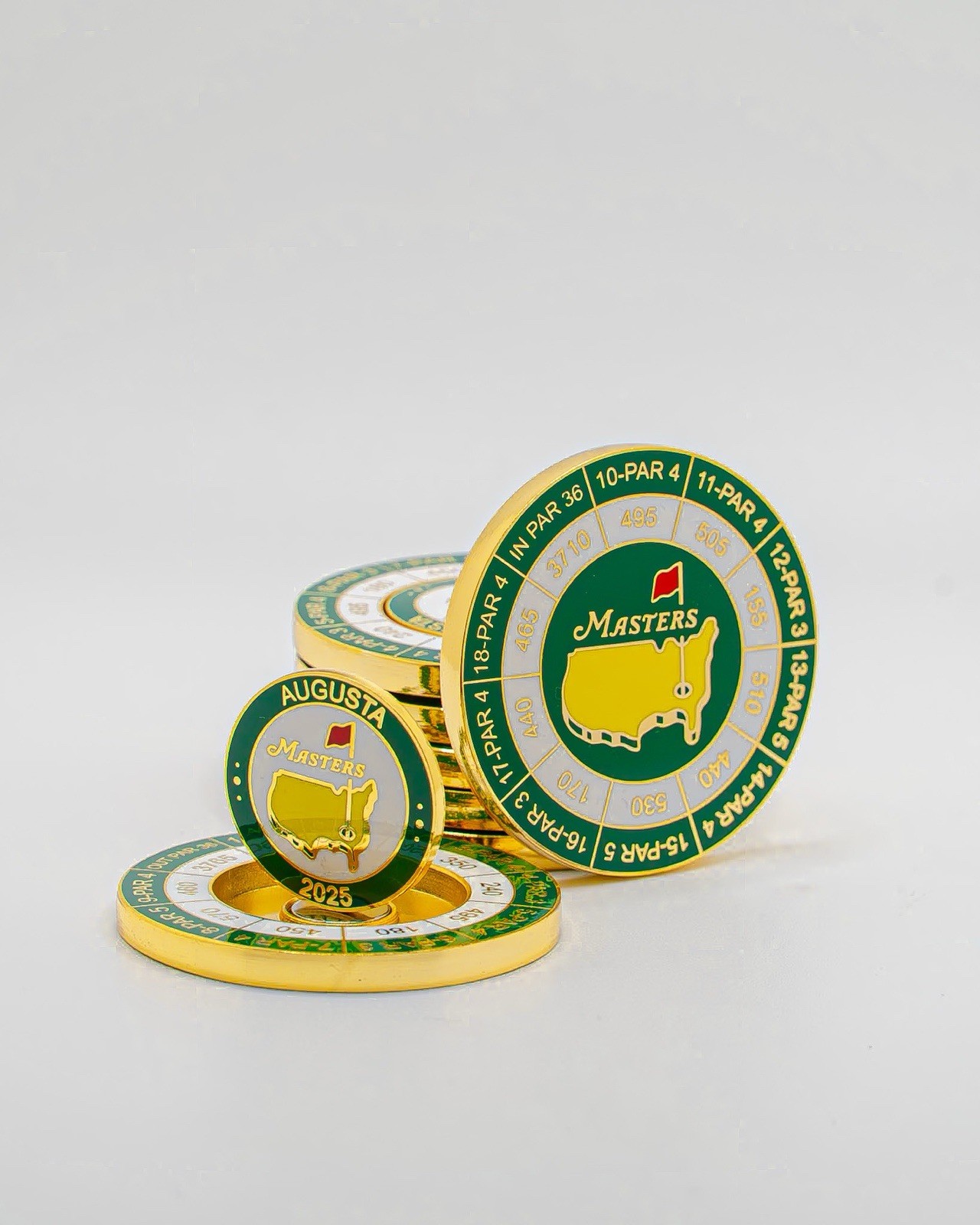 2025 Masters Tournament Coin and Magnetic Ball Marker Augusta National Mondomark