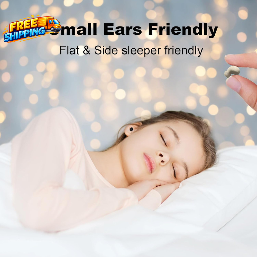 Small Mini Invisible Earbuds for Work Wireless Bluetooth Tiny Low Profile Micro