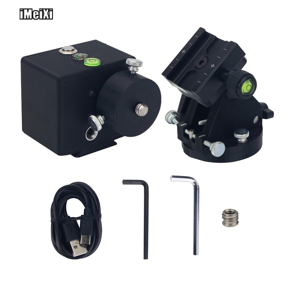 Third Generation Upgraded 3D-Printed Harmonic Equatorial Mount with Latitude