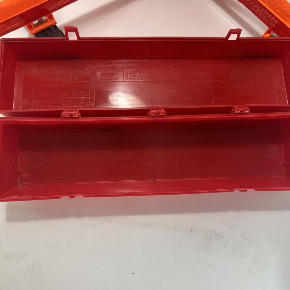 TRIANGLE FLARE KIT JAMES KING & CO WARNING MODEL 1005 Complete {46}