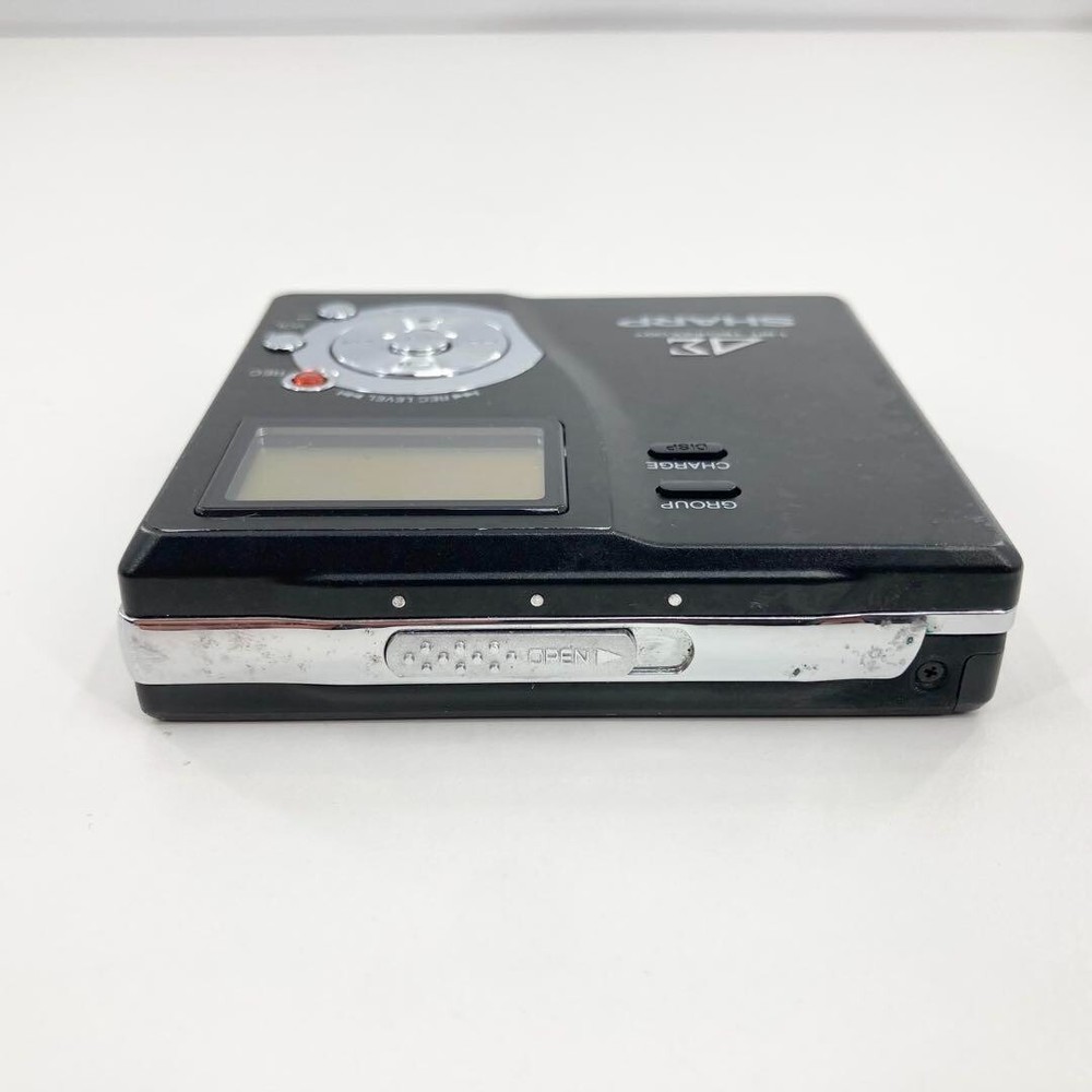 SHARP MD-DR77 Minidisc MD Player Recorder Black