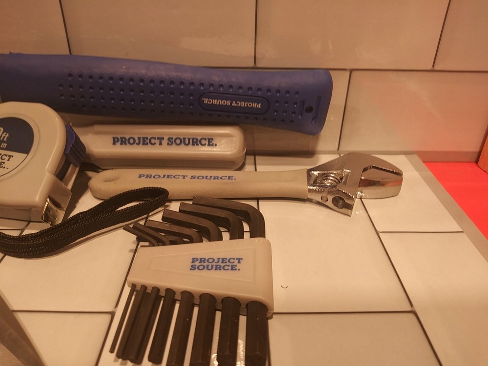 19 PC Homeowner's Tool Set With Bag Project Source #2474049 Model 81679 NEW FS