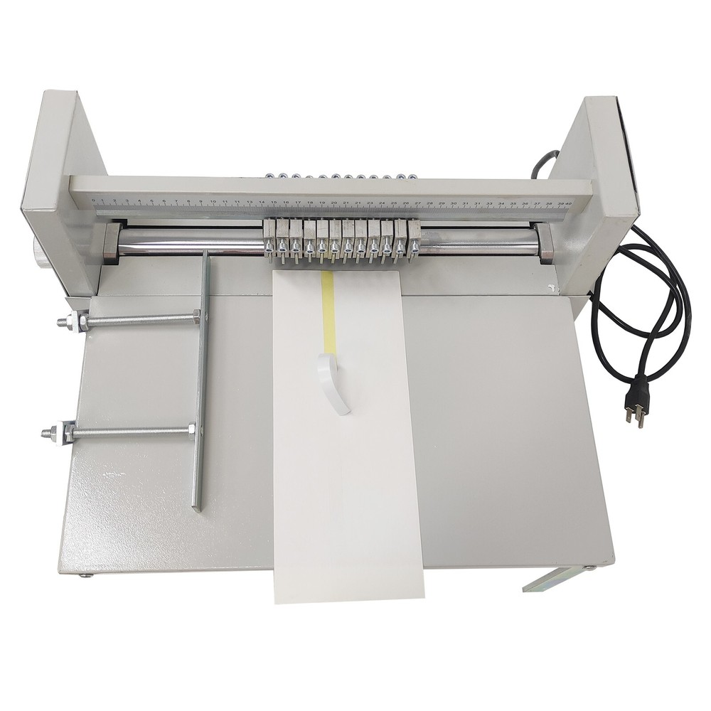 110V Adhesive Marking Cutter 400mm Sticker Half Cutting Machine Dotting+Circular