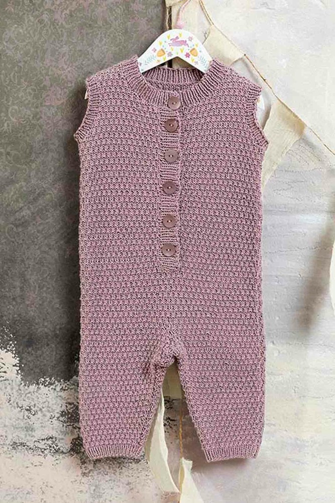 Overall - Lang Yarns Baby Cotton - Model Package Knitting Package With An