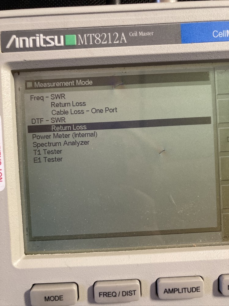 Anritsu MT8212A Cell Master