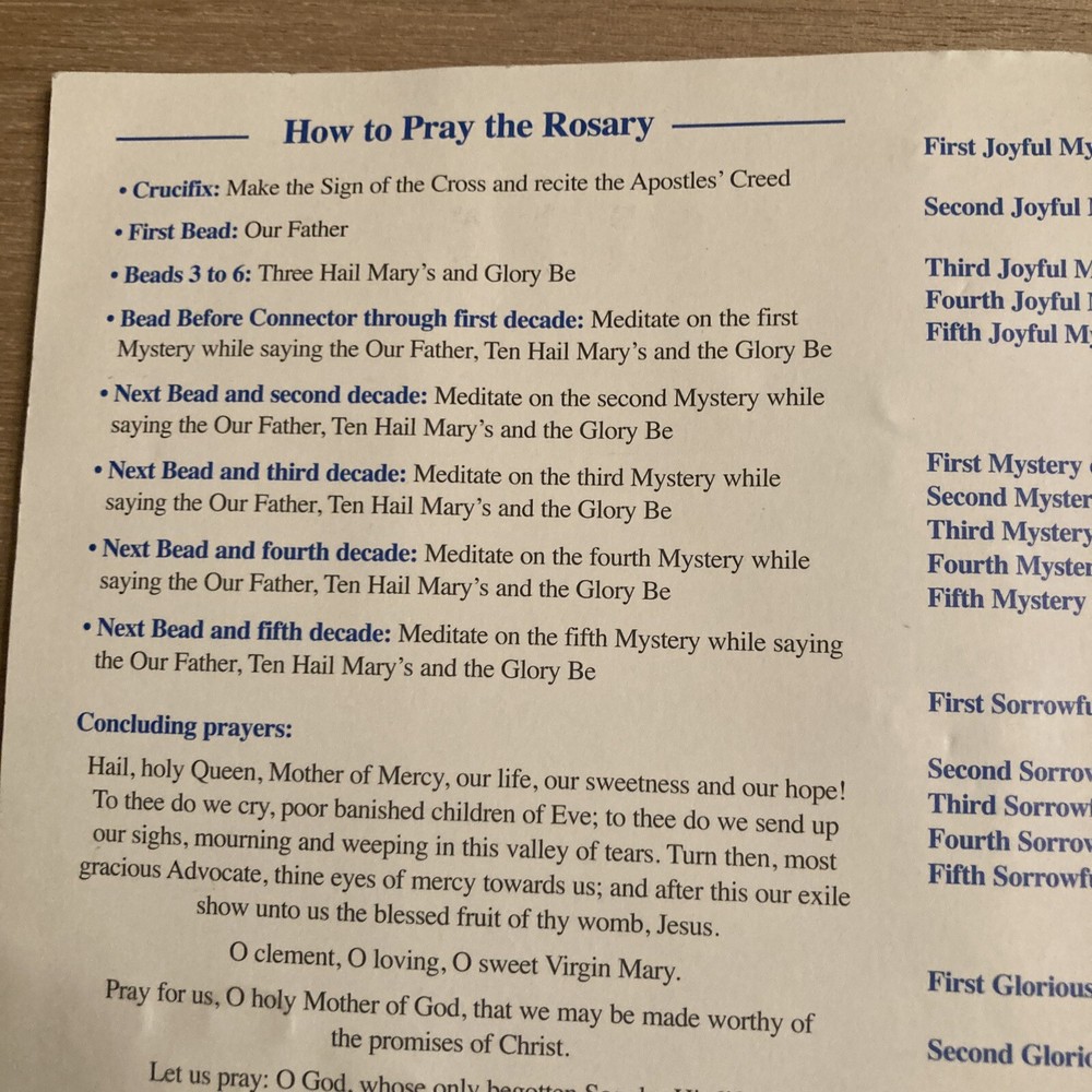 Sealed Religious Collection Of New Catholic Devotionals And Rosaries