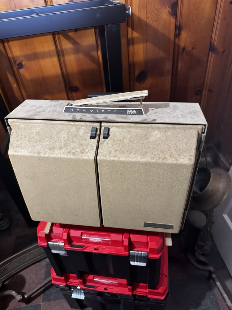 Victor Phonographs Portable Phonograph Record Player with Speakers