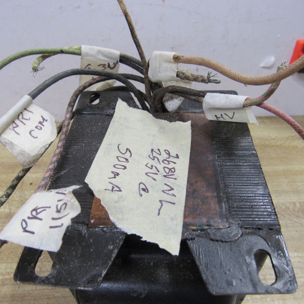 TRANSFORMER POWER 105V, 6.3V HAM RADIO