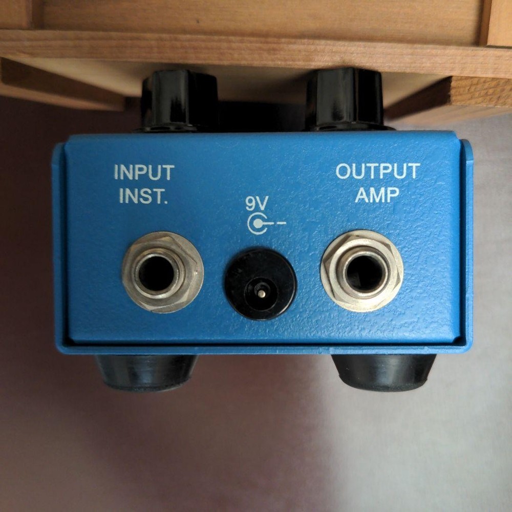 Chicago Iron Octavian Effects Pedal Blue Good condition Condition