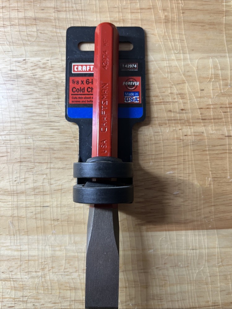 NOS Craftsman USA 5/8x 6” Cold Chisel 42974