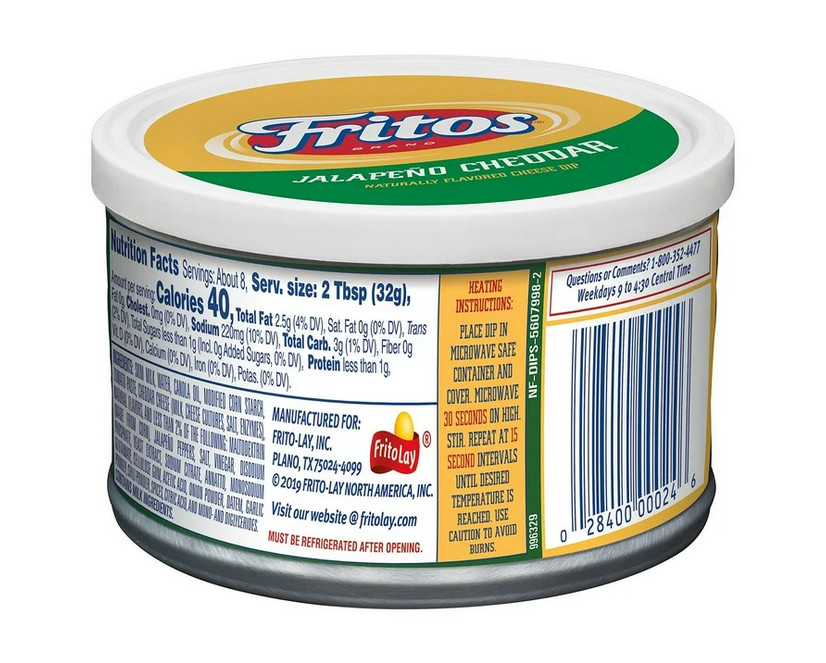 Fritos Dips Variety Pack 3ct 9oz Total Classic Dips for Chips Snack
