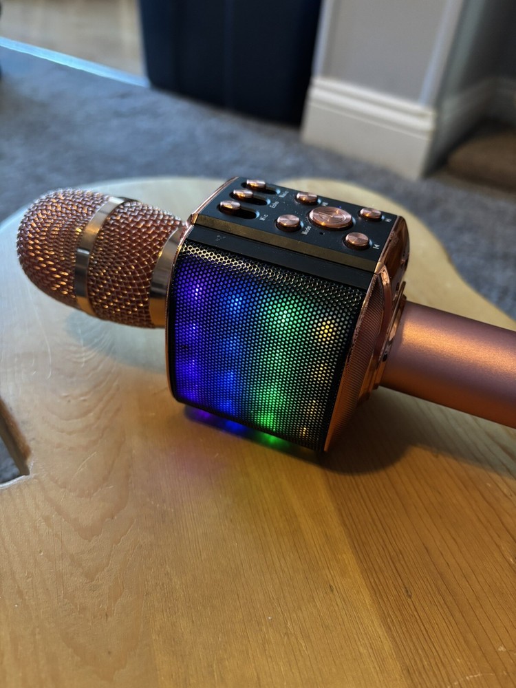 Wireless Light Up Karaoke Microphone