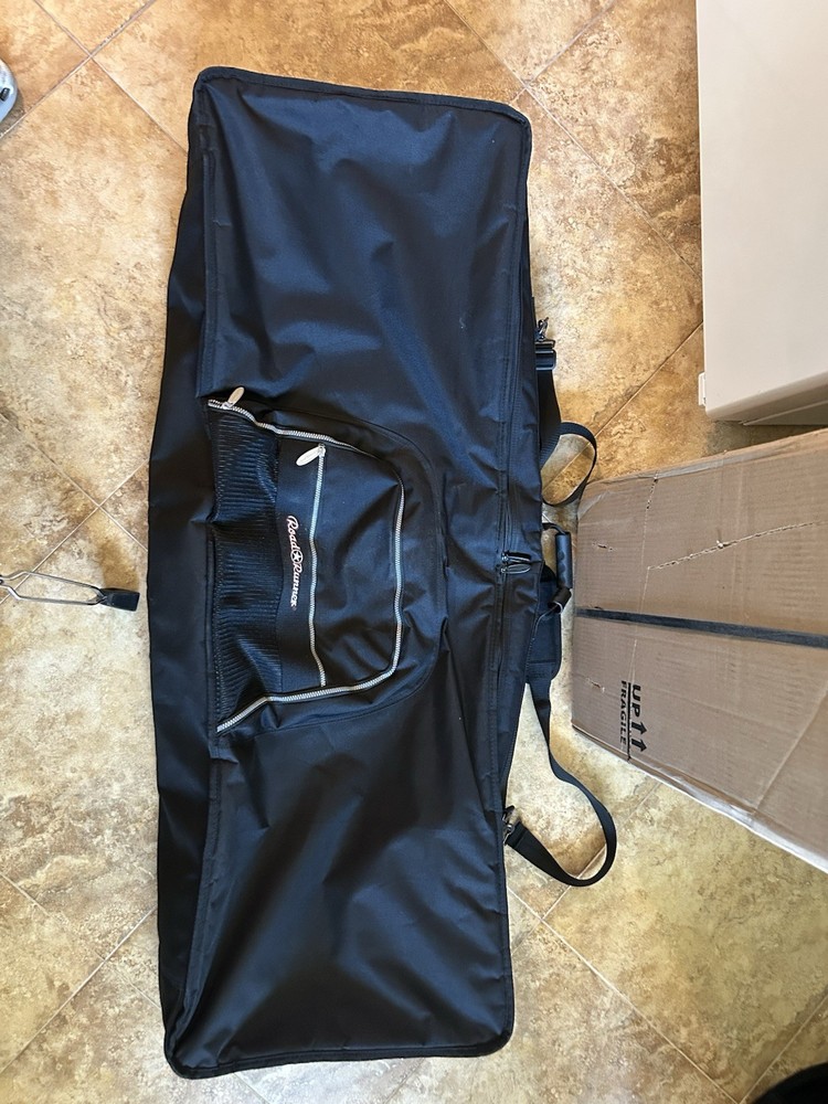 Road Runner Keyboard Bag Deep 76 Key Black Soft Case W Strap
