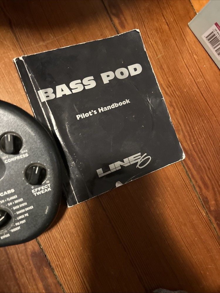 Line 6 Bass POD Multi Effects Processor Amp Modeler
