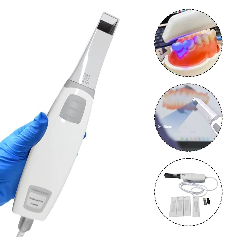 Dental Intra-oral 3D Scanner with Scanning Software Real-time Display Software