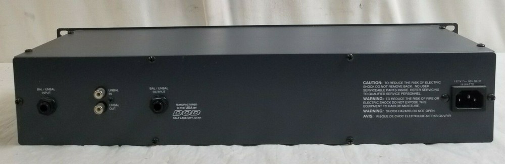 DOD 831 Series II Graphic Equalizer WORKING