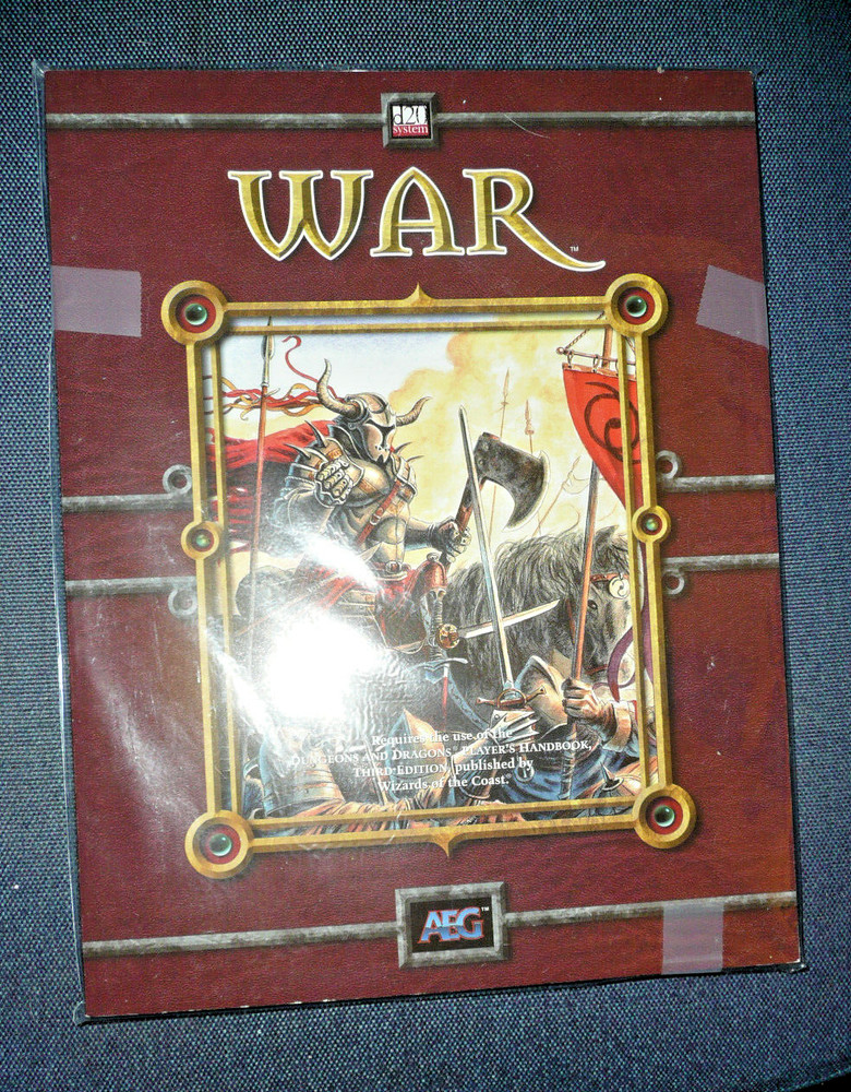 D20 System (D&D) War Book (AEG)