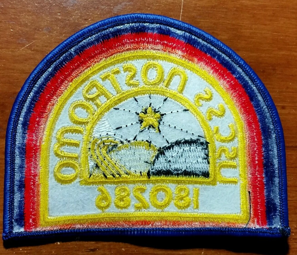 Alien Crew Ship NOSTROMO PATCH and Creature RING Stainless Steel Size 11