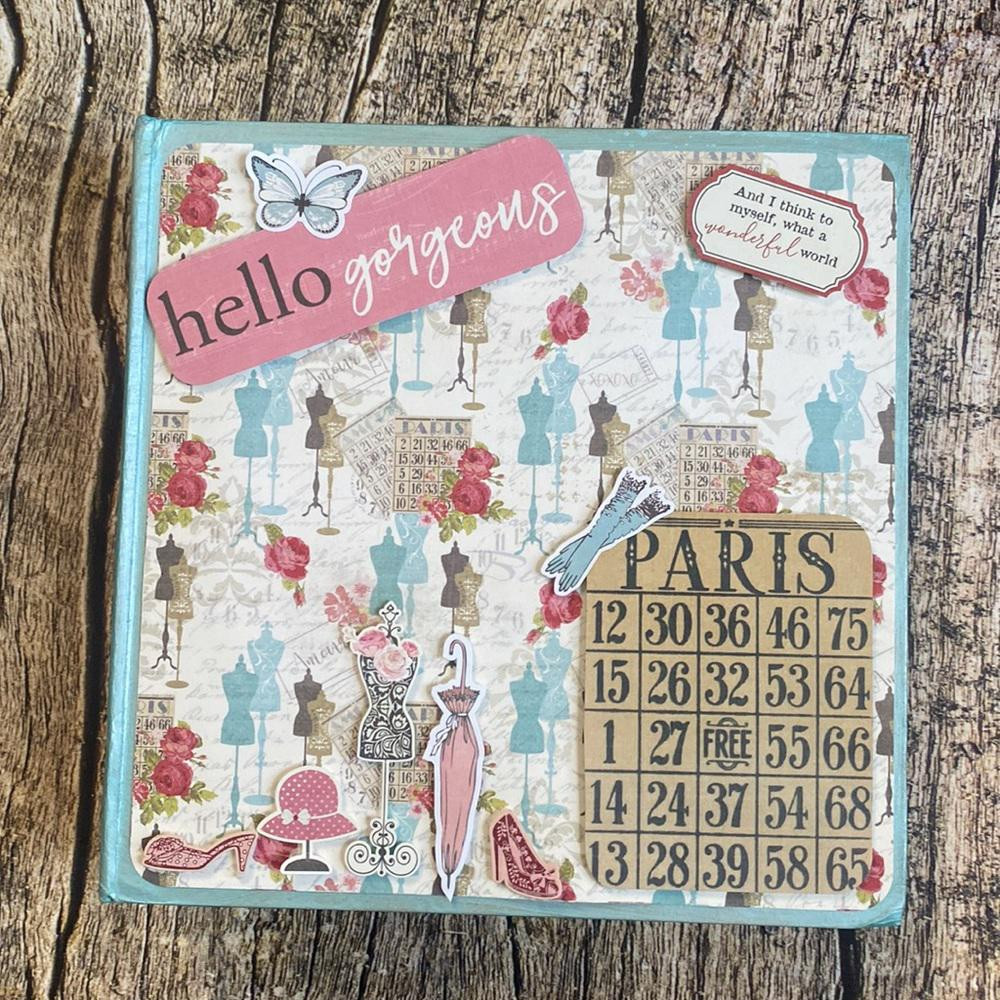 Paris Theme Scrapbook