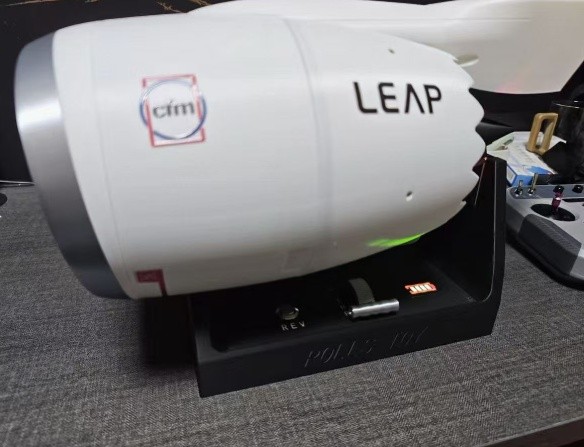 1/24 Mini C919 CFM-LEAP 1B Aviation Electric Aircraft Engine Finished Model Gift